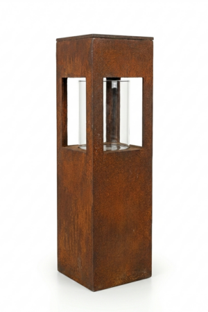 Gartenlampe ISI CONCRETE RUSTY IRON – свещник с ръждив ефект 110 см