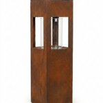 Gartenlampe ISI CONCRETE RUSTY IRON – свещник с ръждив ефект 110 см